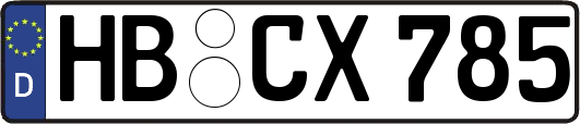 HB-CX785