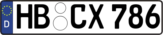 HB-CX786