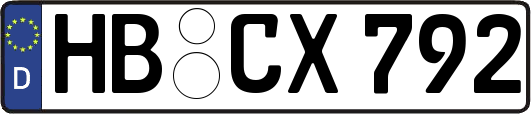 HB-CX792