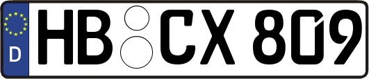 HB-CX809