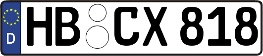 HB-CX818