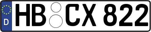 HB-CX822