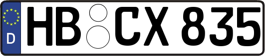 HB-CX835