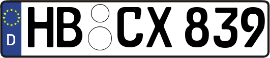 HB-CX839