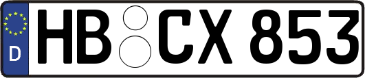 HB-CX853