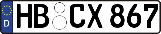 HB-CX867