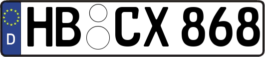 HB-CX868