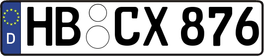 HB-CX876