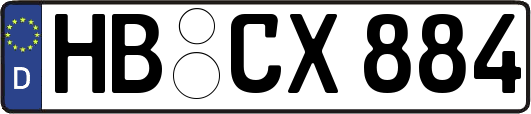 HB-CX884