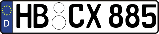 HB-CX885