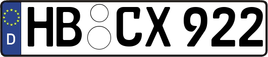 HB-CX922