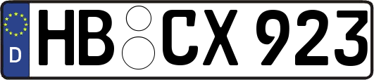 HB-CX923