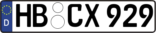 HB-CX929