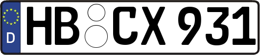 HB-CX931