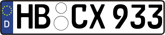 HB-CX933