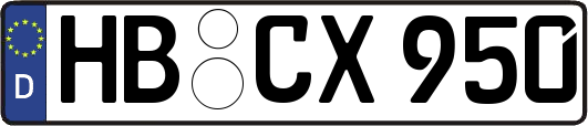 HB-CX950