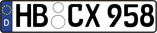 HB-CX958