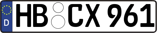 HB-CX961