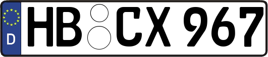 HB-CX967