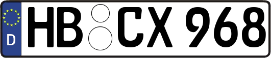 HB-CX968