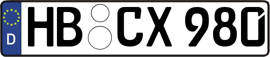 HB-CX980
