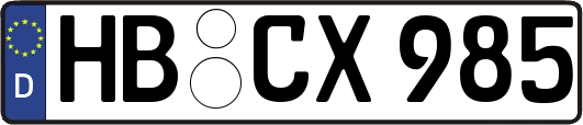 HB-CX985