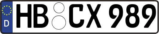 HB-CX989