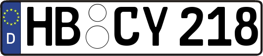 HB-CY218