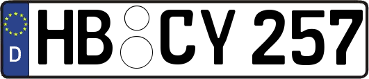 HB-CY257