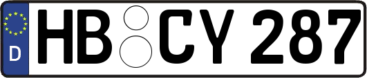 HB-CY287