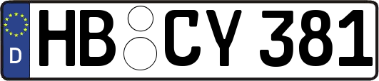 HB-CY381