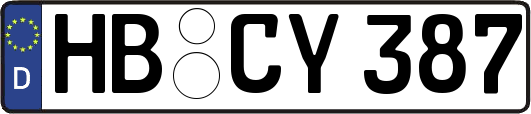 HB-CY387