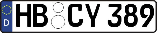 HB-CY389