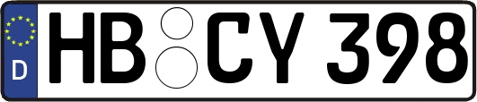 HB-CY398