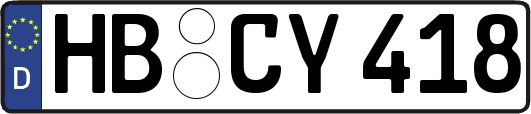 HB-CY418