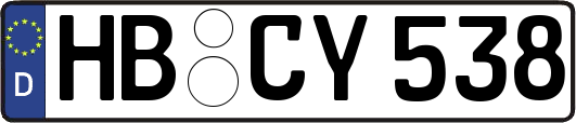HB-CY538