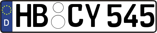 HB-CY545