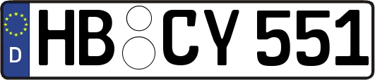 HB-CY551
