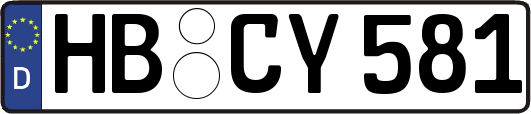 HB-CY581