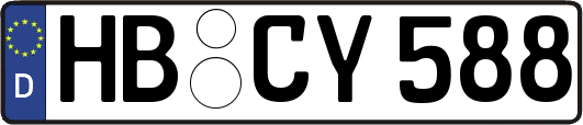 HB-CY588