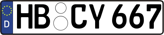 HB-CY667