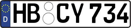 HB-CY734