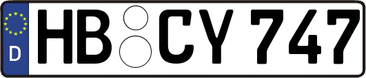 HB-CY747