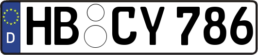 HB-CY786