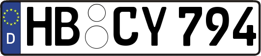 HB-CY794