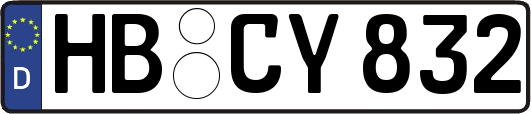 HB-CY832