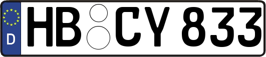 HB-CY833