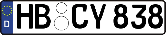 HB-CY838