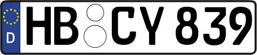 HB-CY839