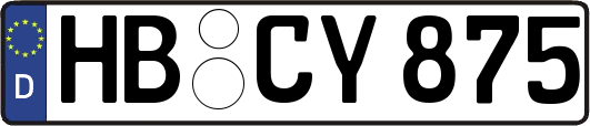 HB-CY875